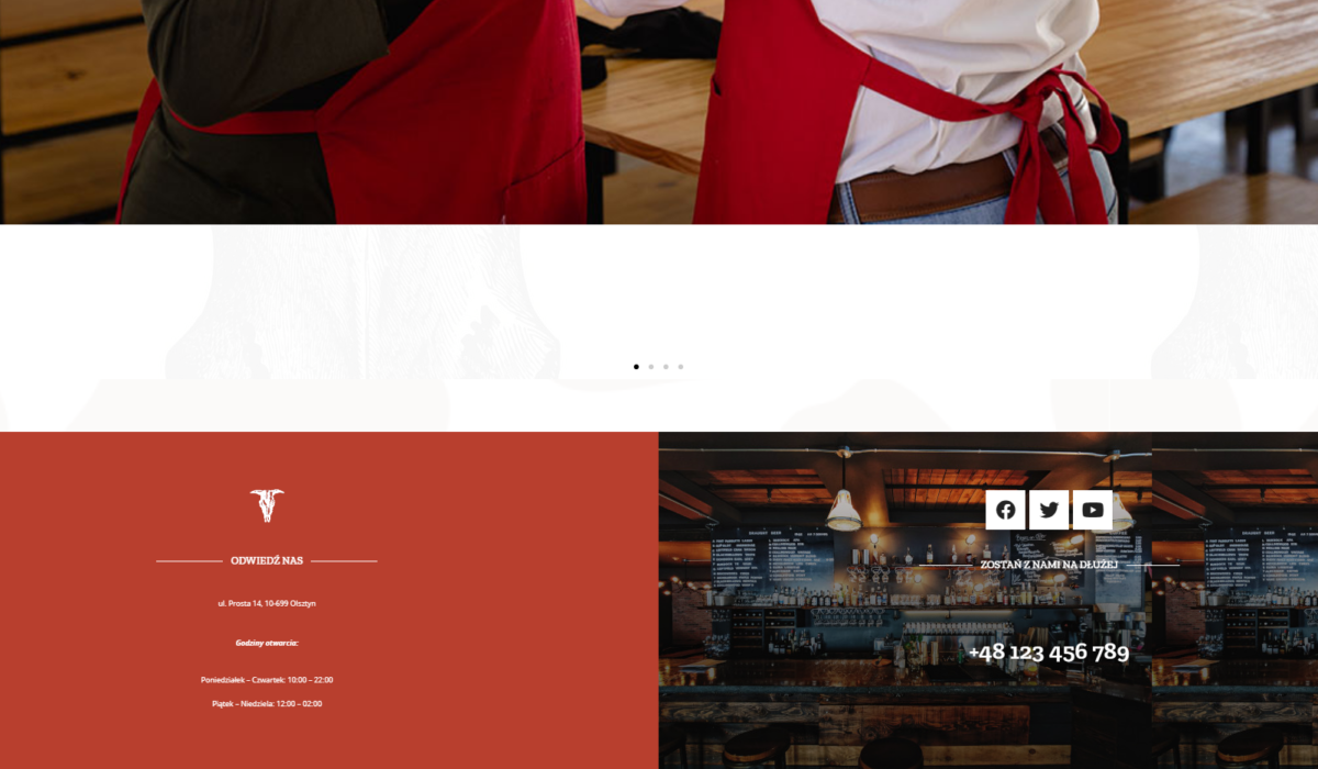 OP Design - Strona Internetowa Portfolio Burgerownia 14