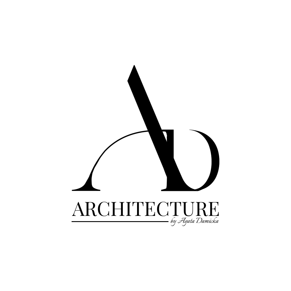 OP Design - Logo Portfolio Grafika Architecture by Agata Damicka (Architekt) (Architektura)